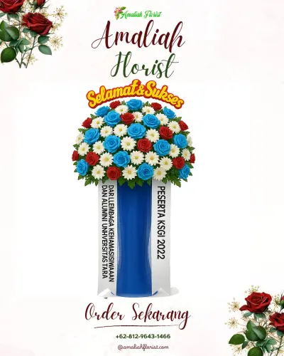 Standing Flower di Aula Dprd Provinsi Kalimantan Tengah